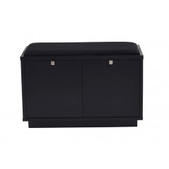 RO Confe Bench 2 Drawers Black/Black